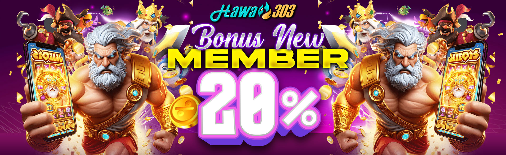 MEMBER BARU 20%